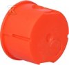 Puszka podtynkowa ONNLINE PRO PK-60F z wkrętami, czerwona, IP 20 0281-21